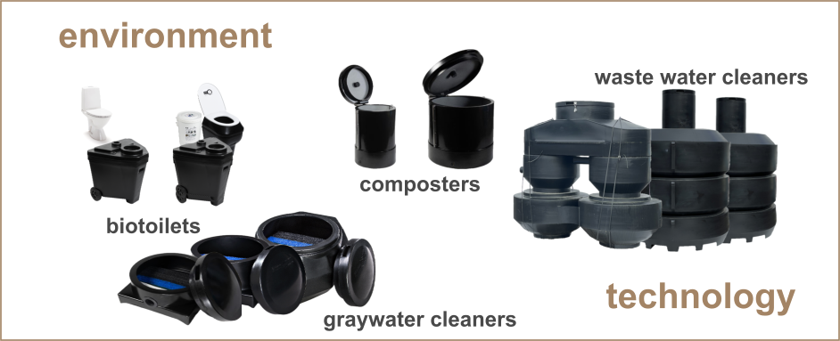 environment technology biotoilets graywater cleaners waste water cleaners composters