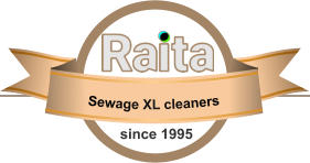 since 1995 Sewage XL cleaners