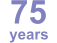 75    years