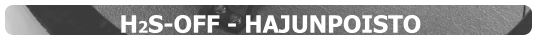 H2S-OFF - HAJUNPOISTO