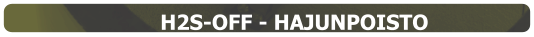 H2S-OFF - HAJUNPOISTO