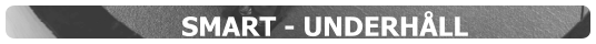 SMART - UNDERHÅLL