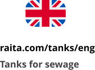 raita.com/tanks/eng Tanks for sewage